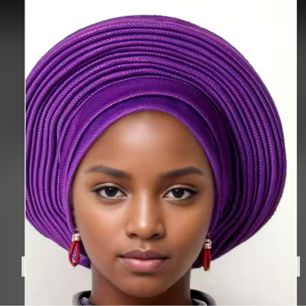 African Head Tie “Auto Gele” - Picture 4 of 4